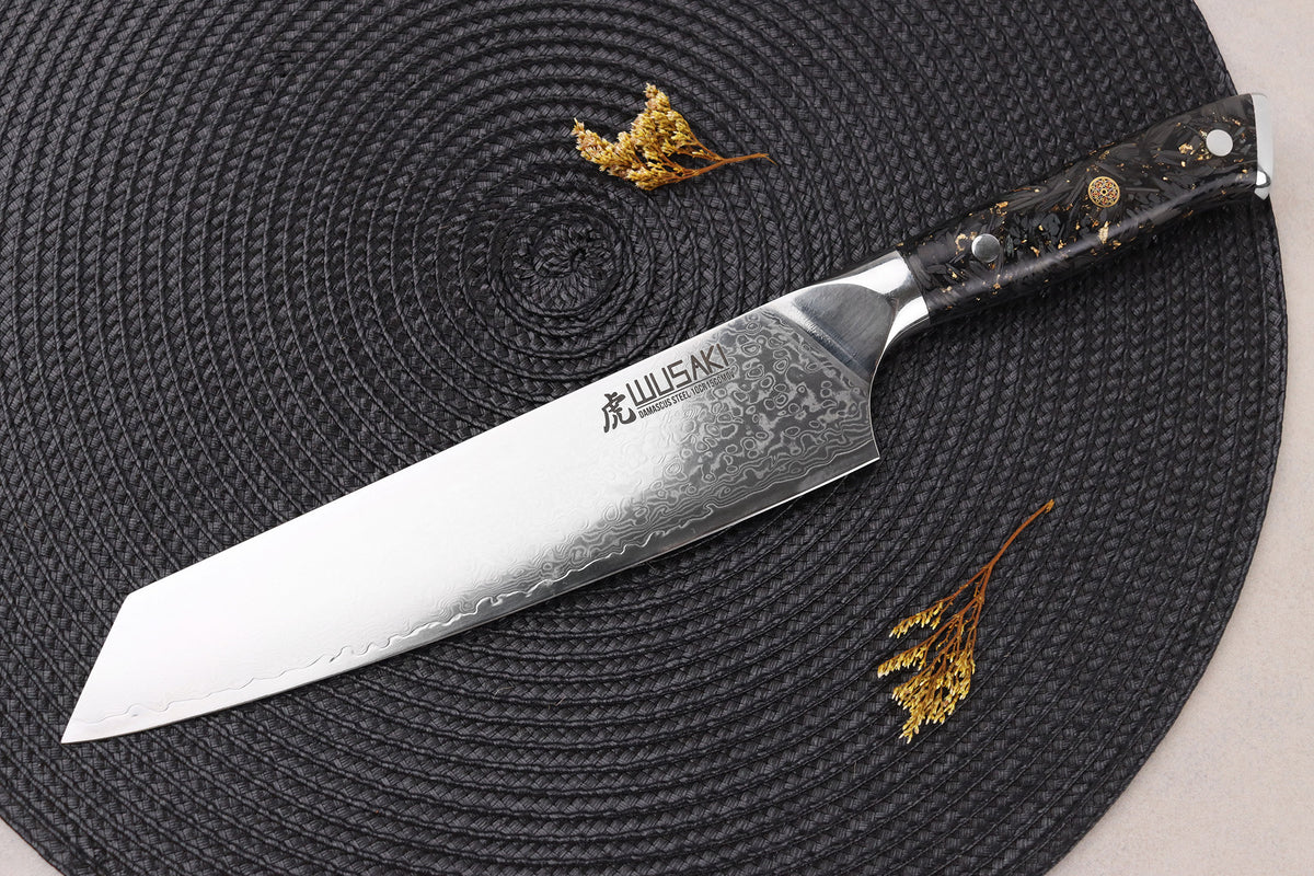 Couteau kiritsuke Sakin Damas 10Cr 20cm
