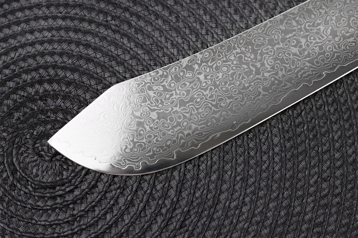 Couteau de boucher Sakin Damas 10Cr 22cm