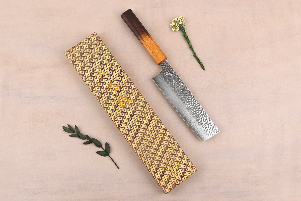 Couteau nakiri japonais Yaketa VG10 17cm