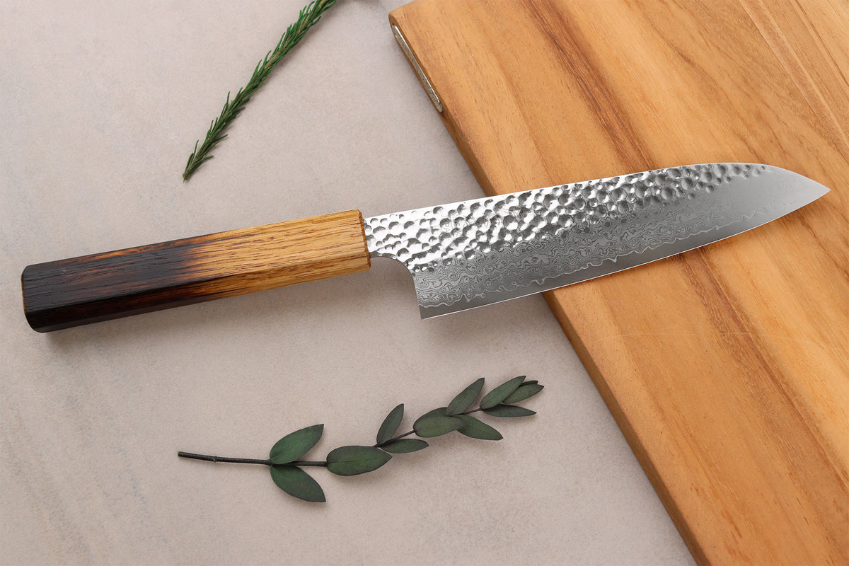 Couteau santoku japonais Yaketa VG10 17cm