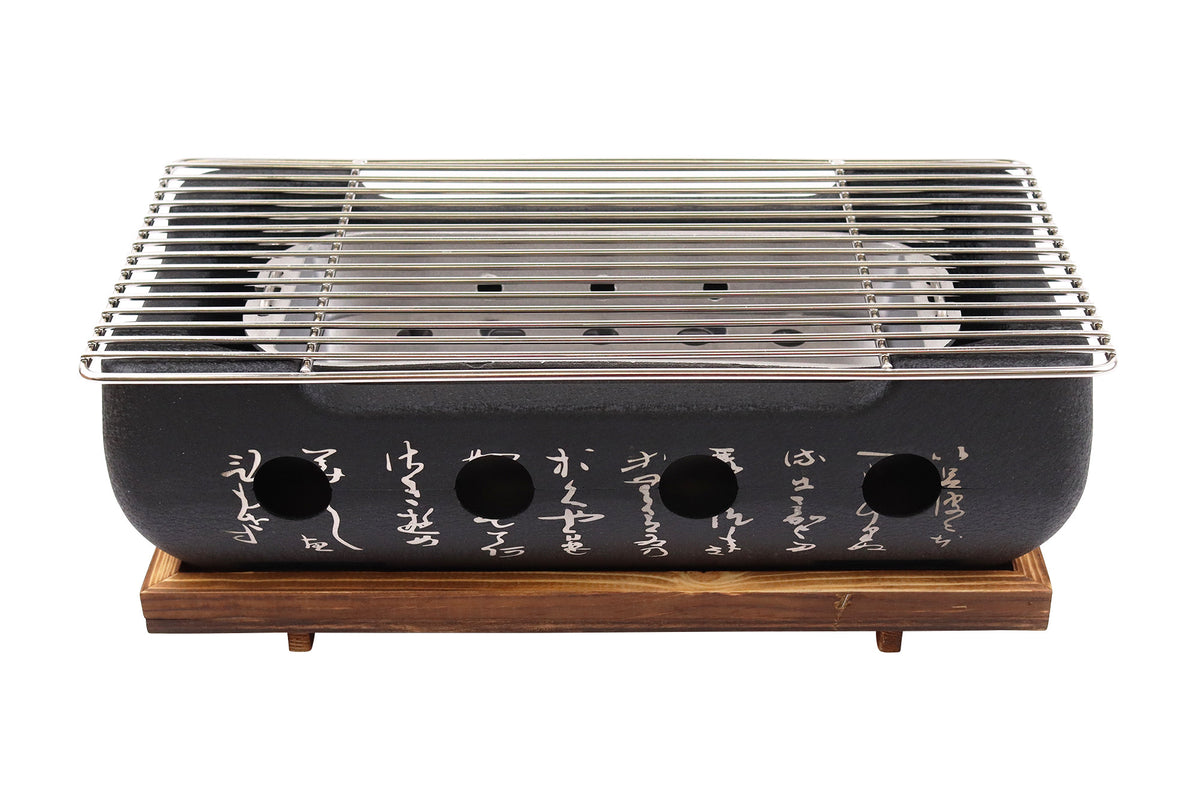 Grill de table japonais Wusaki au charbon 34 x 17 cm - Wusaki