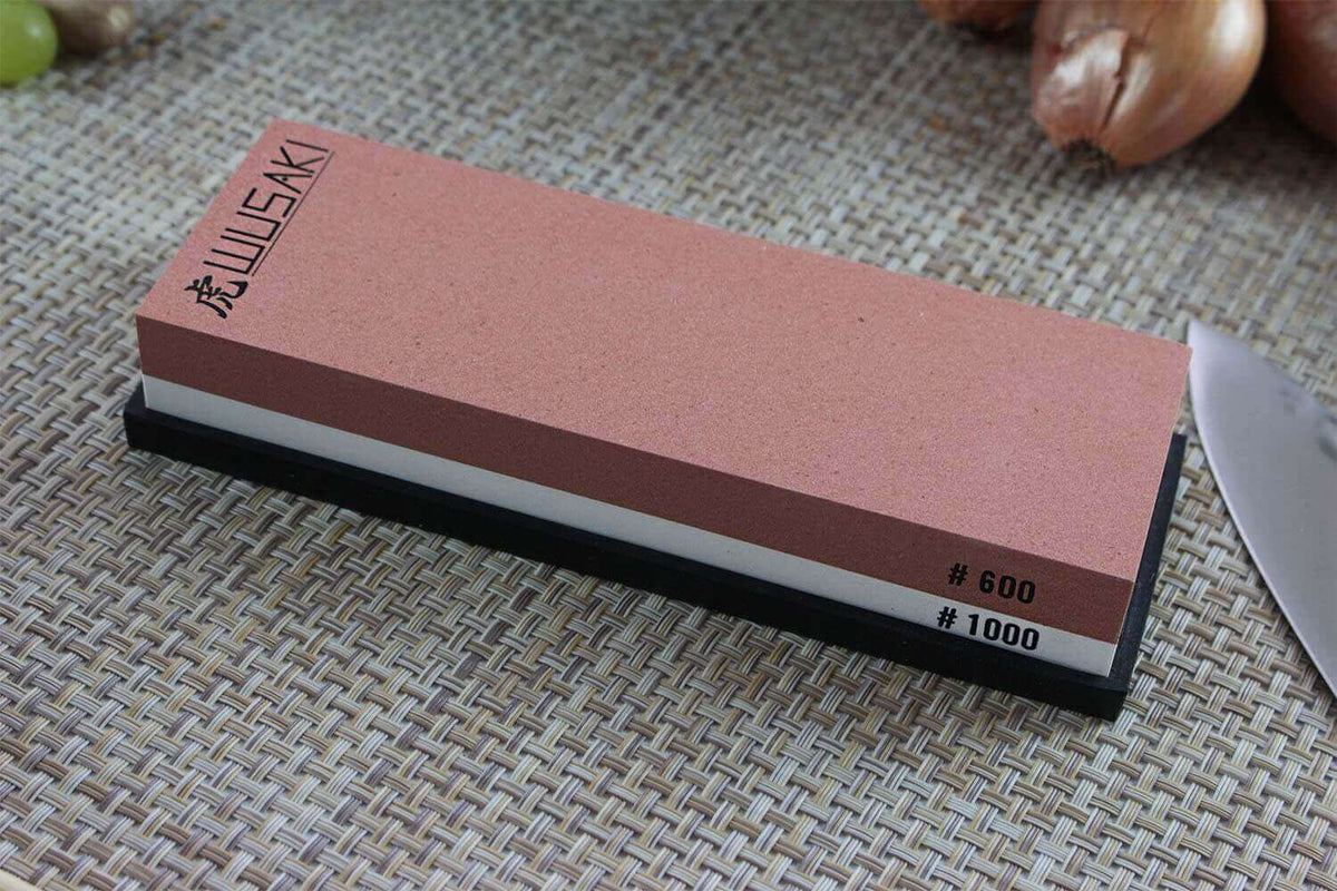 Wusaki Double-Sided Whetstone Grit 600 and 1000