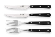 Wusaki Japan 4-Piece Cutlery Set - 2 Steak Knives + 2 Forks