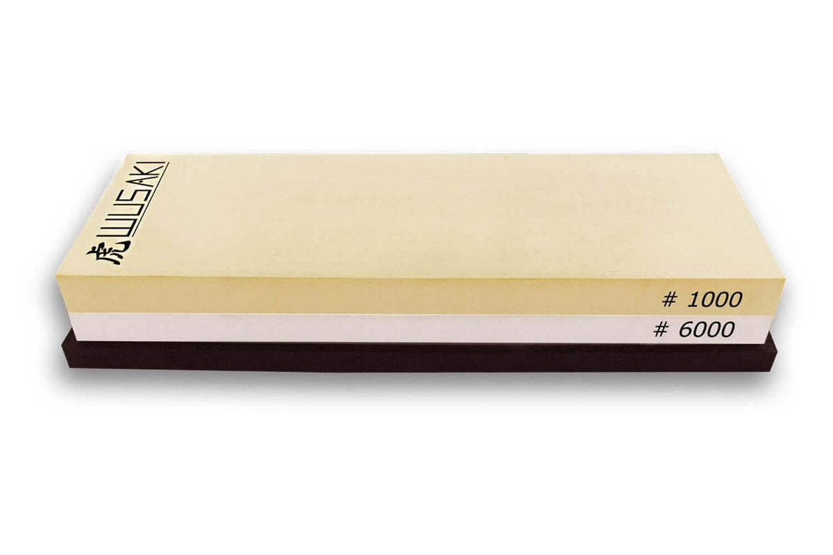 Wusaki Double-Sided Whetstone Grit 1000 and 6000