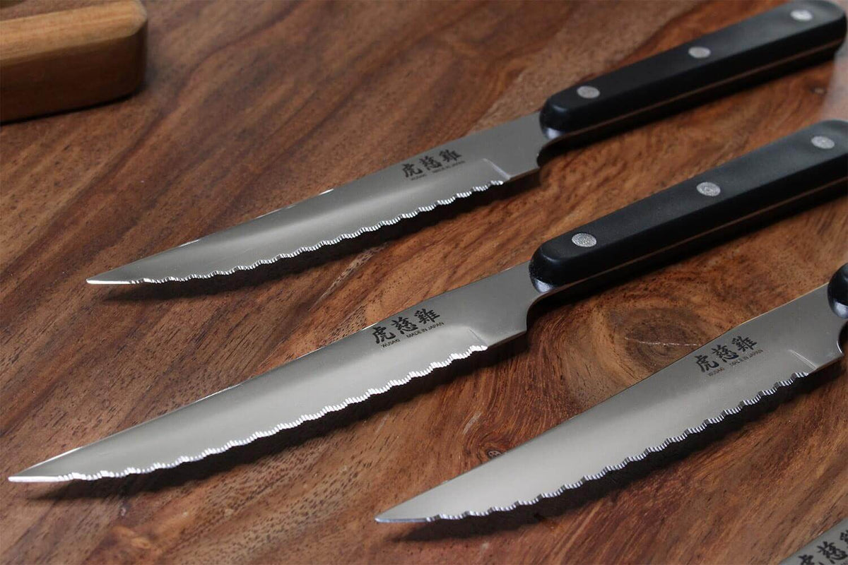 Wusaki Japan 4-Steak Knife Gift Set