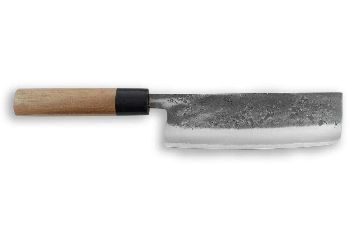 Couteau nakiri japonais 16.5cm Nakata BS2 artisanal