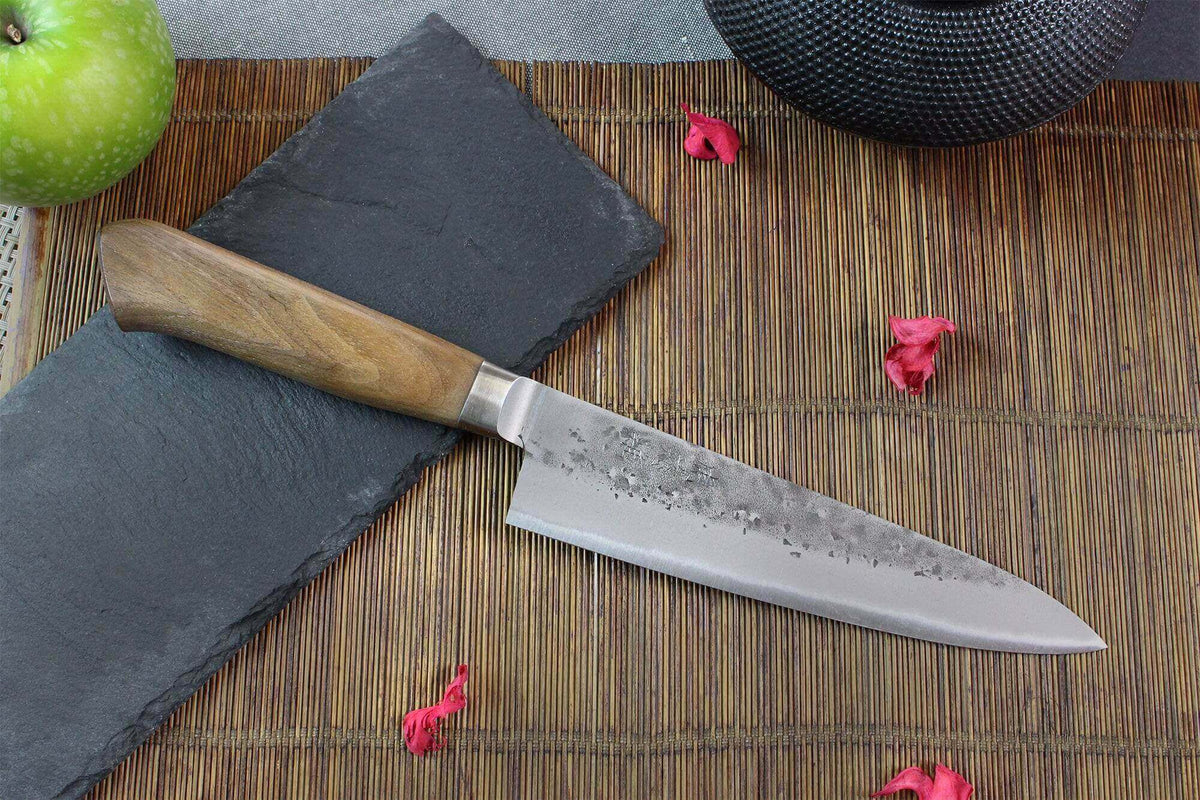 Couteau de chef japonais 18cm Nogami BS2 artisanal