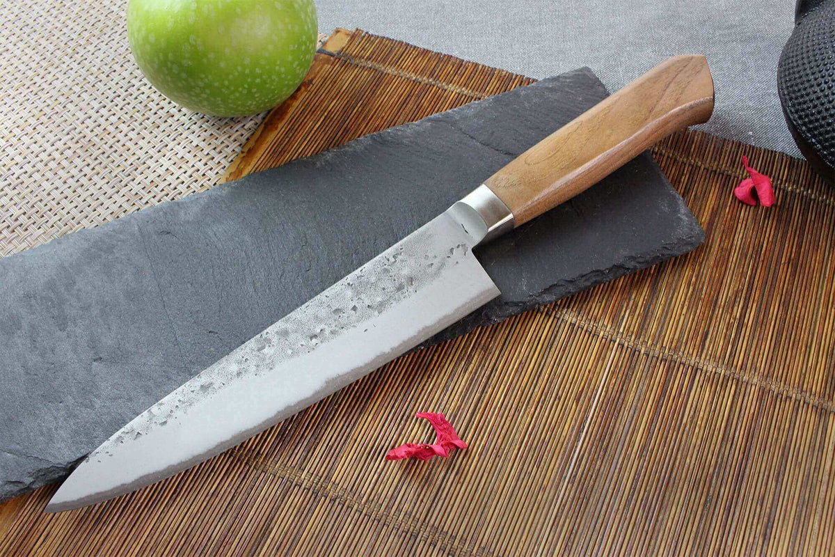 Couteau de chef japonais 18cm Nogami BS2 artisanal