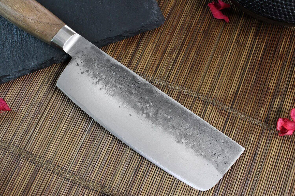 Handcrafted Japanese Nakiri Knife 15cm Nogami BS2