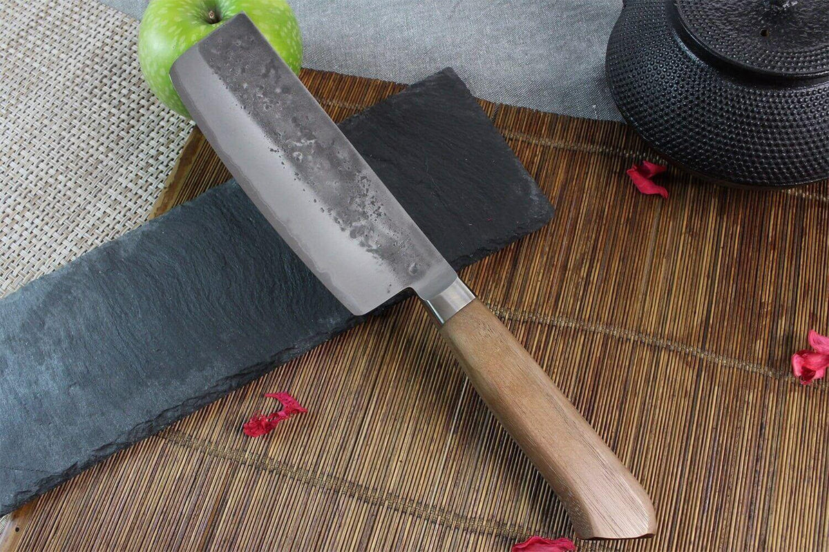 Handcrafted Japanese Nakiri Knife 15cm Nogami BS2
