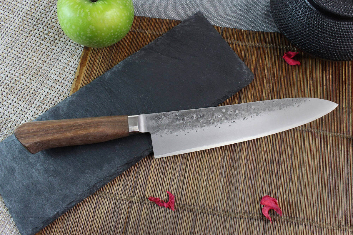 Couteau de chef japonais 21cm Nogami BS2 artisanal