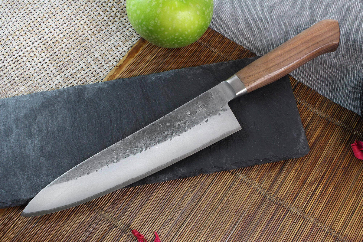 Couteau de chef japonais 21cm Nogami BS2 artisanal