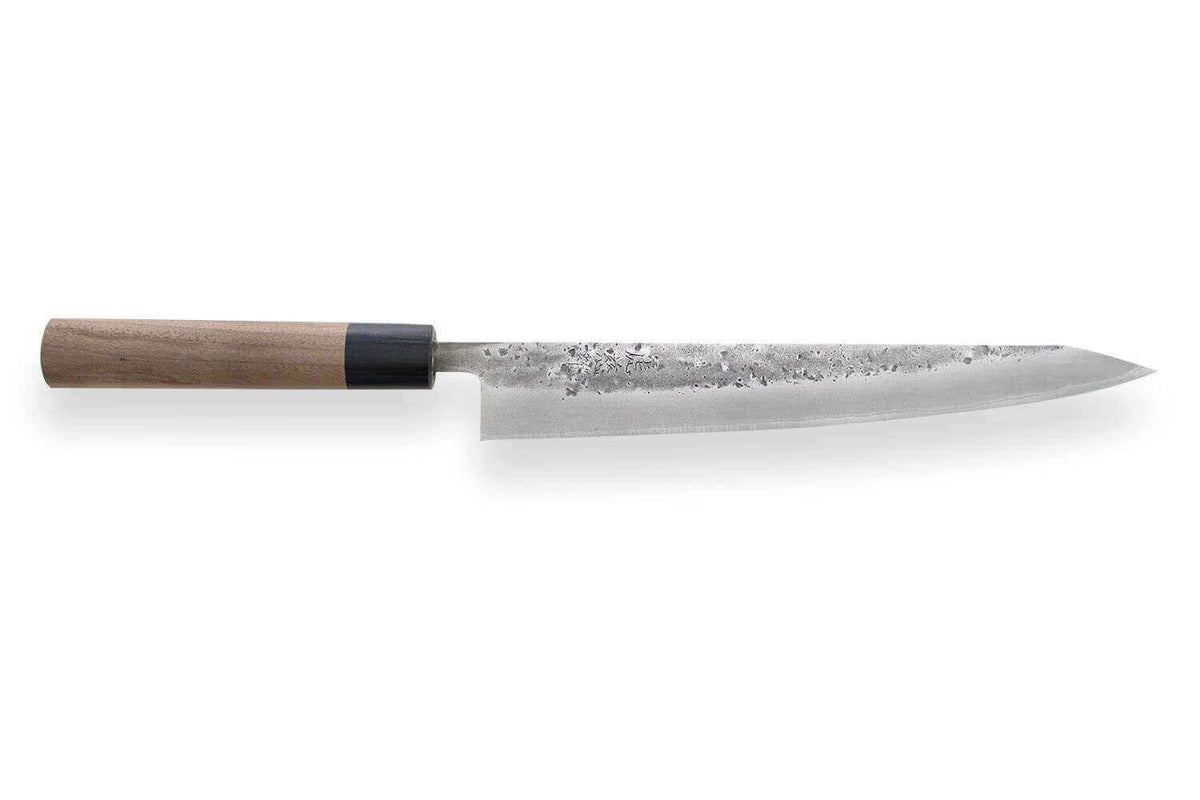 Couteau sujihiki japonais 24cm Nakata BS2 artisanal