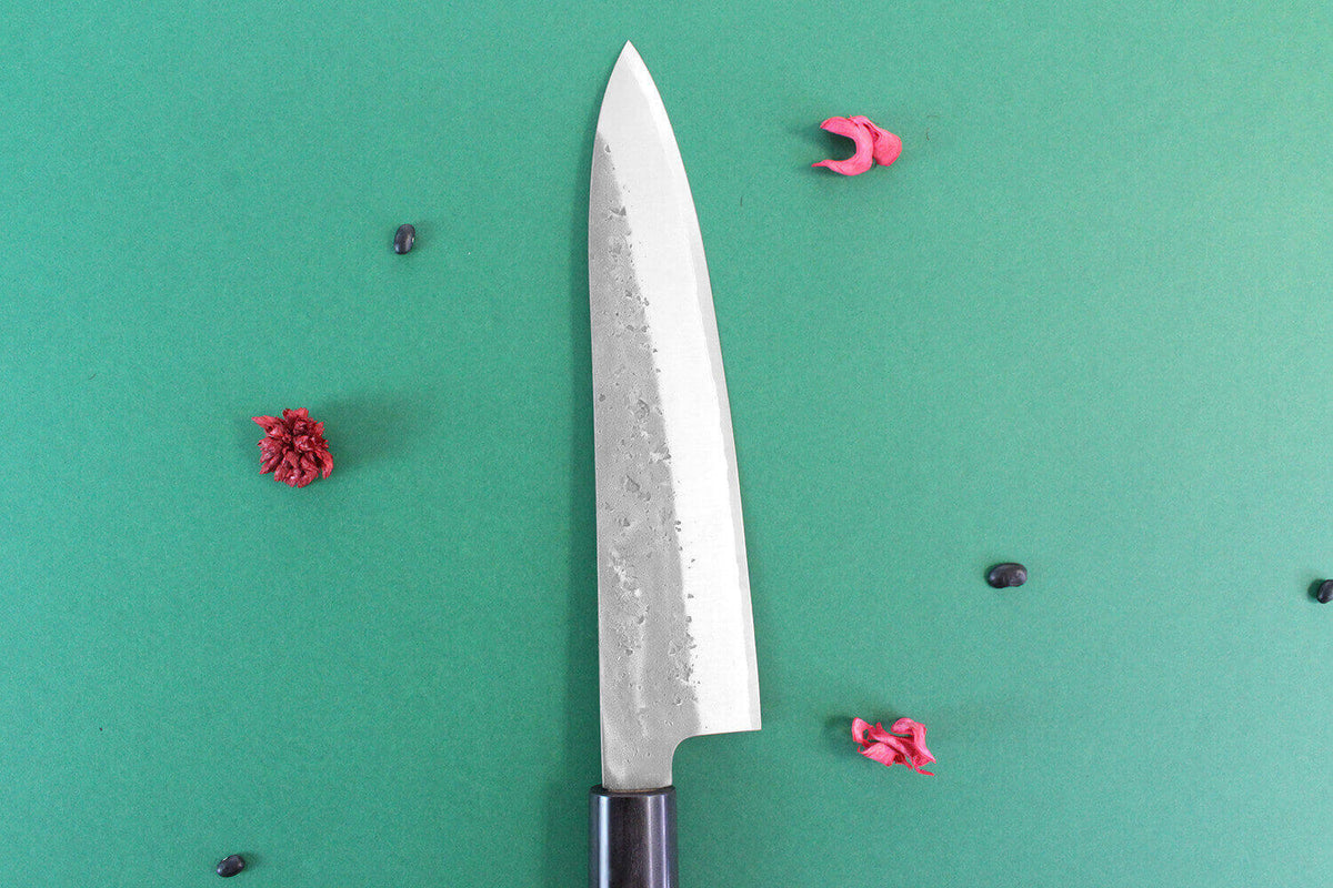 Couteau de chef japonais 21cm Nakata BS2 artisanal