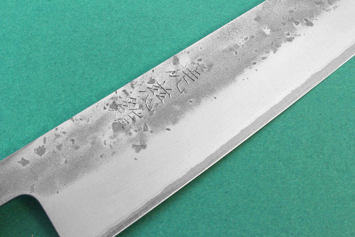 Couteau sujihiki japonais 24cm Nakata BS2 artisanal