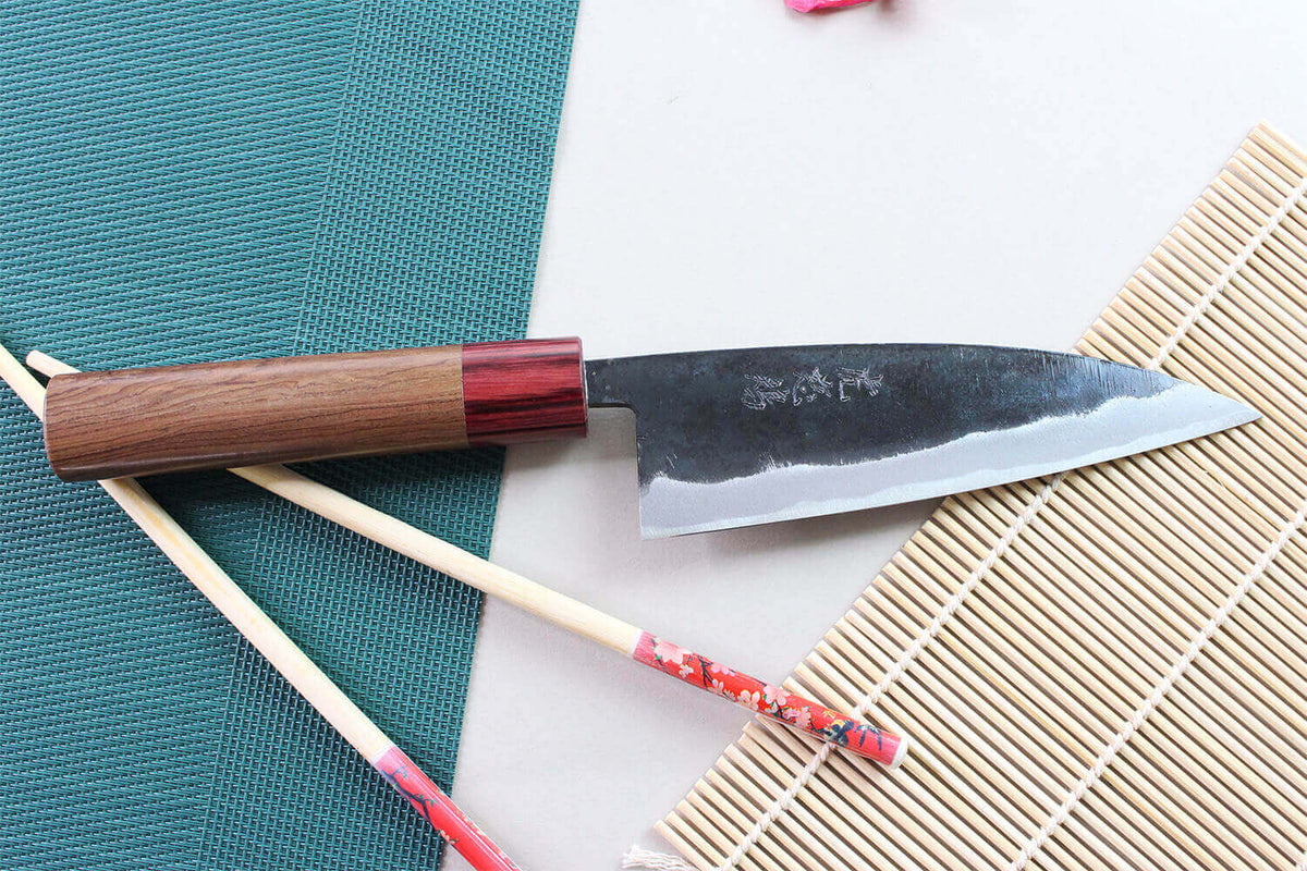 Couteau funayuki japonais 15cm Yuzo BS2 artisanal