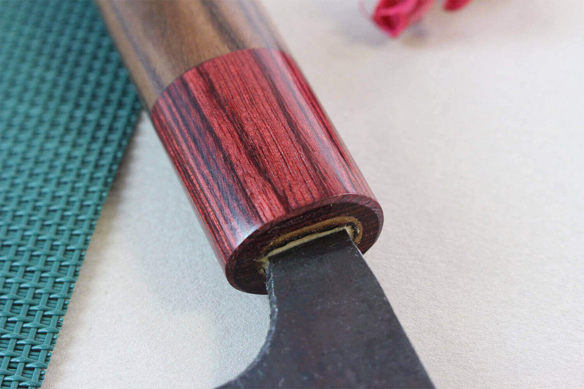 Handcrafted Japanese Santoku Knife 17cm Yuzo BS2