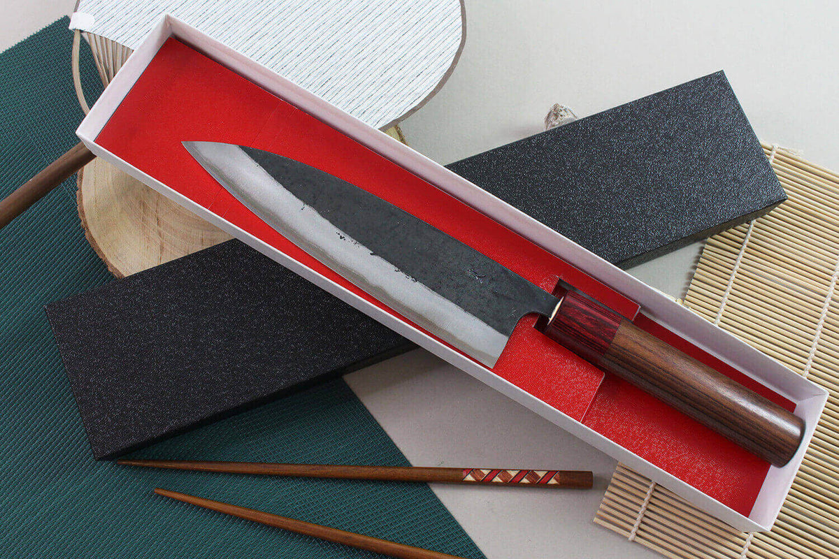 Couteau de chef japonais 18cm Yuzo BS2 artisanal