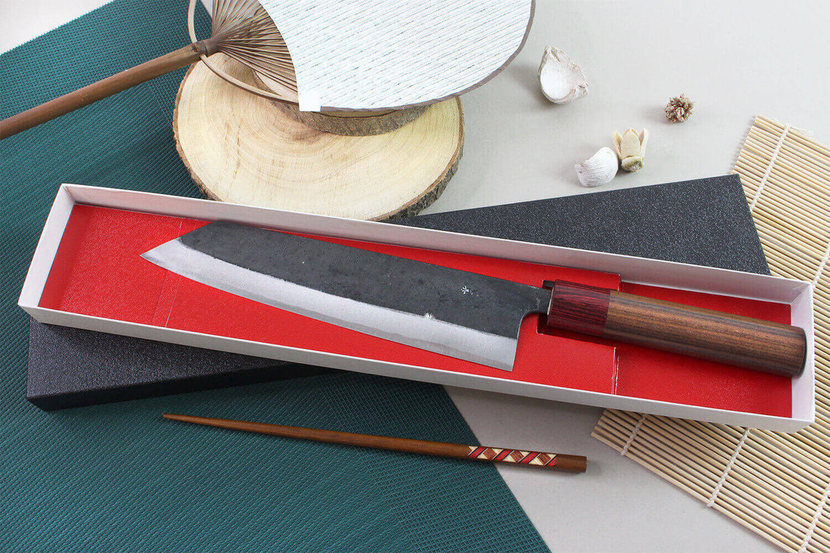 Couteau kiritsuke japonais 21cm Yuzo BS2 artisanal