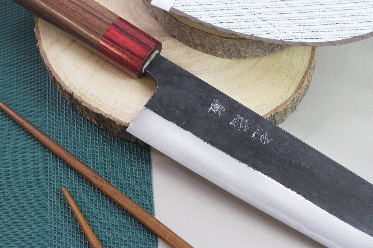Couteau kiritsuke japonais 21cm Yuzo BS2 artisanal