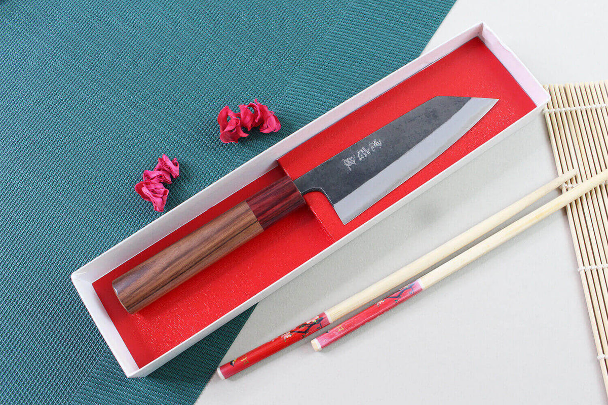 Couteau kiritsuke japonais 12cm Yuzo BS2 artisanal
