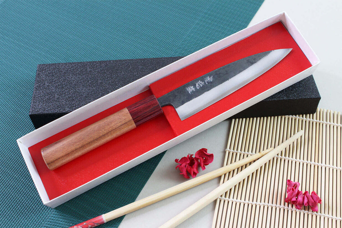 Handcrafted Japanese Utility Knife 13cm Yuzo BS2