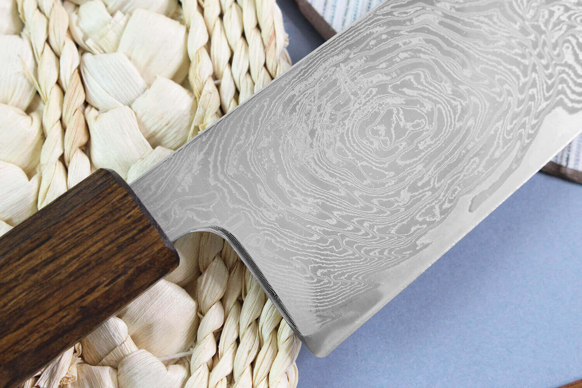 Couteau de chef japonais artisanal 24cm Unagi AUS10