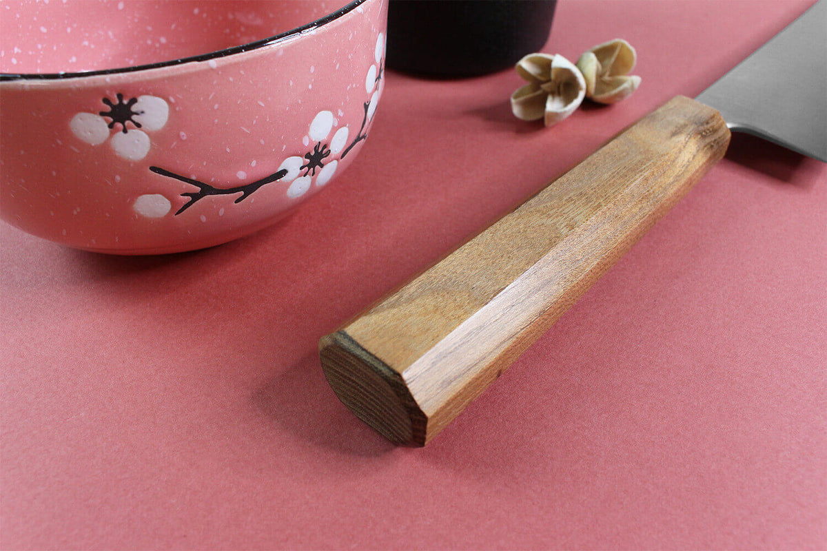 Couteau de chef japonais artisanal 21cm Migaki G3