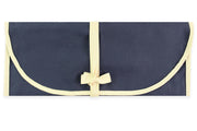 Trousse de cuisinier traditionnelle vide 6 places en toile bleue