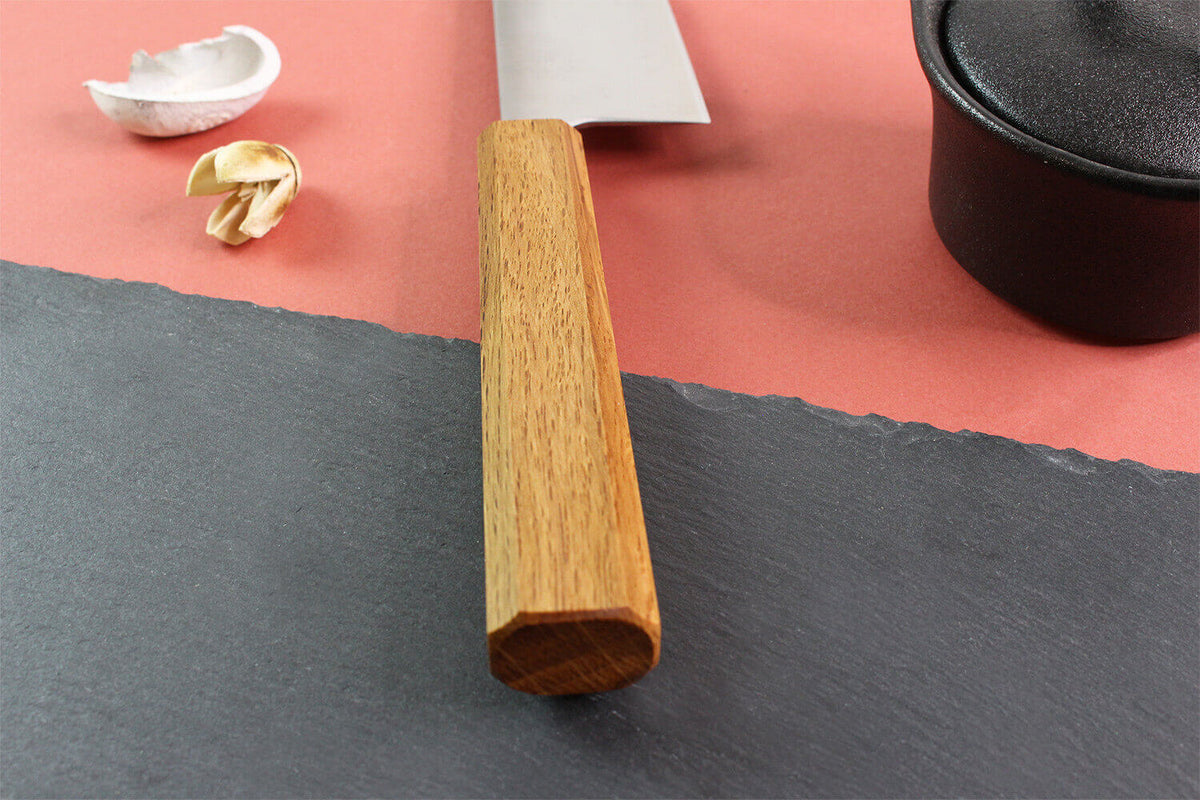 Couteau de chef japonais artisanal 24cm Migaki G3