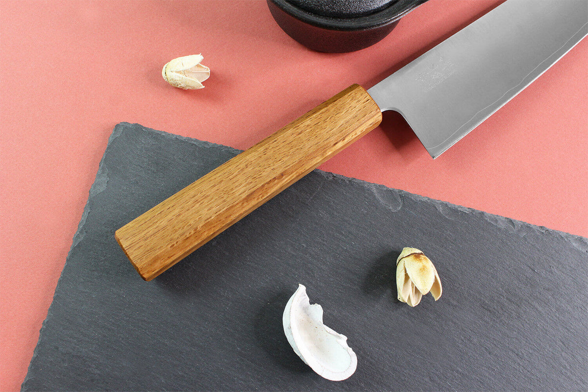 Couteau de chef japonais artisanal 24cm Migaki G3