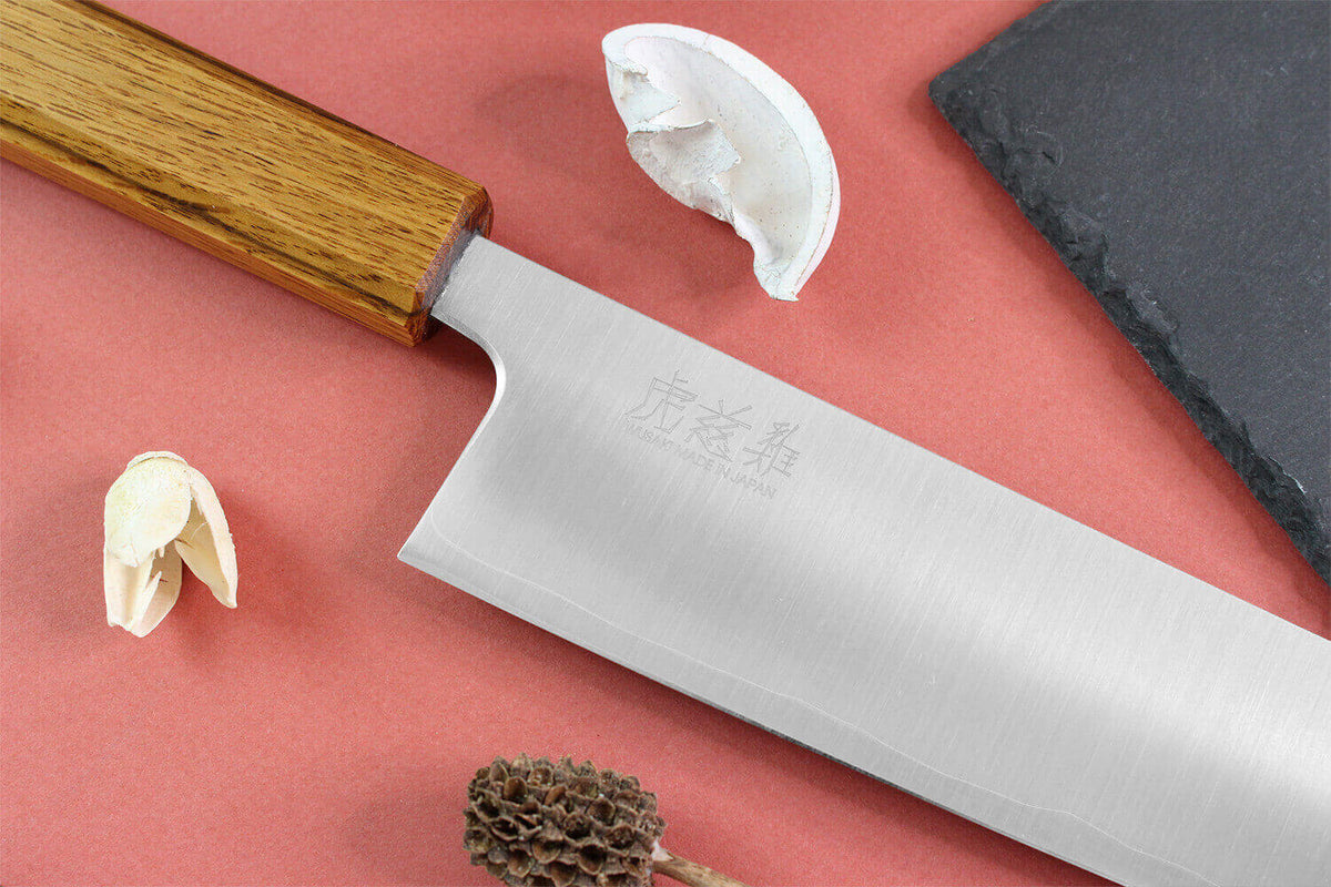 Couteau kiritsuke japonais artisanal 21cm Migaki G3