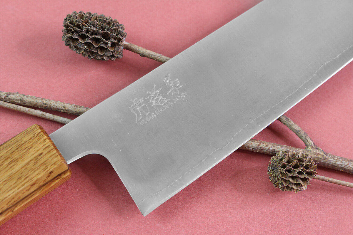 Couteau kiritsuke japonais artisanal 21cm Migaki G3