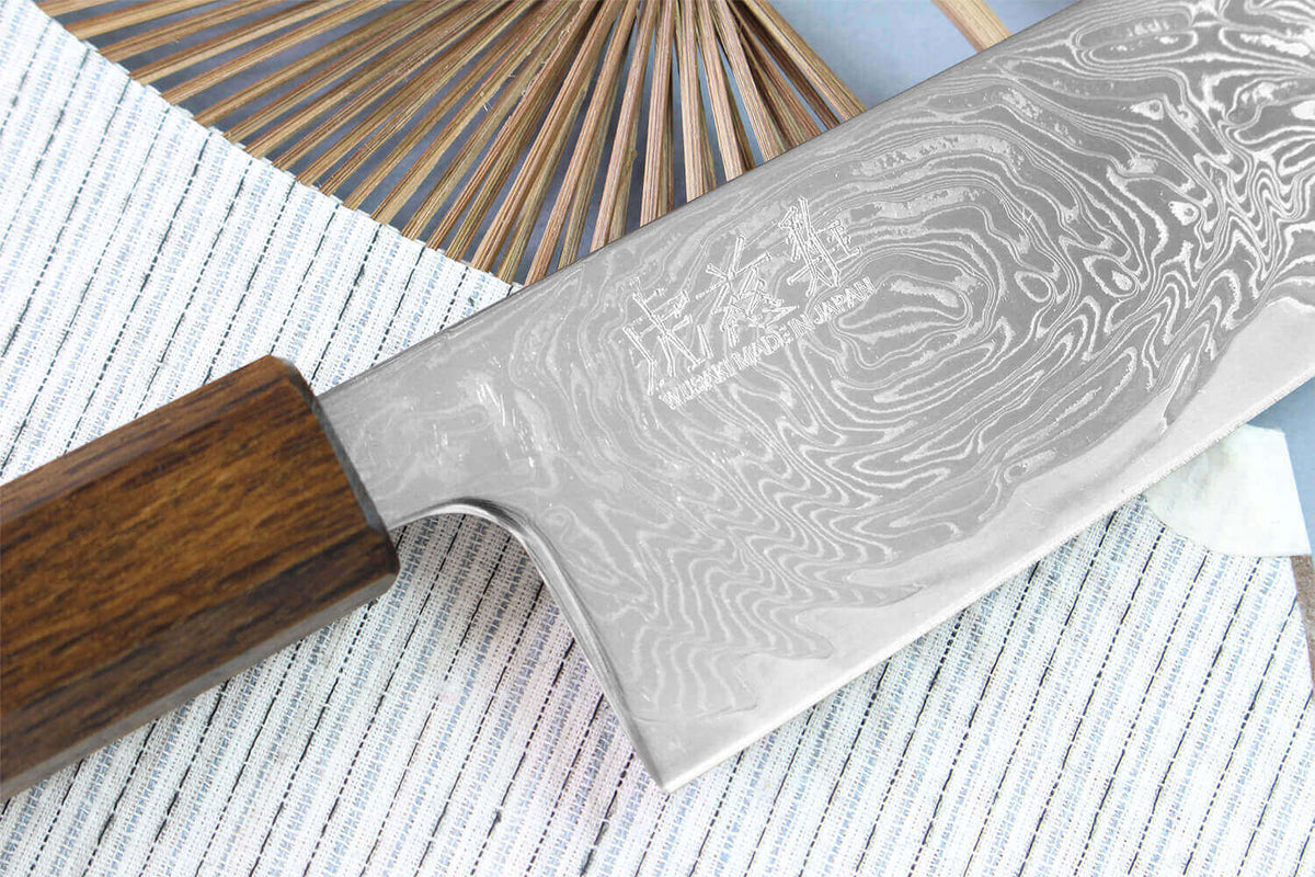 Couteau de chef japonais artisanal 21cm Unagi AUS10