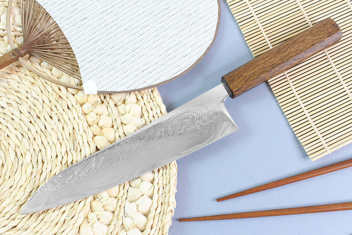 Handcrafted Japanese Chef's Knife 21cm Unagi AUS10