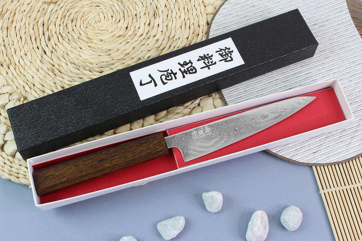 Handcrafted Japanese Utility Knife 13.5cm Unagi AUS10
