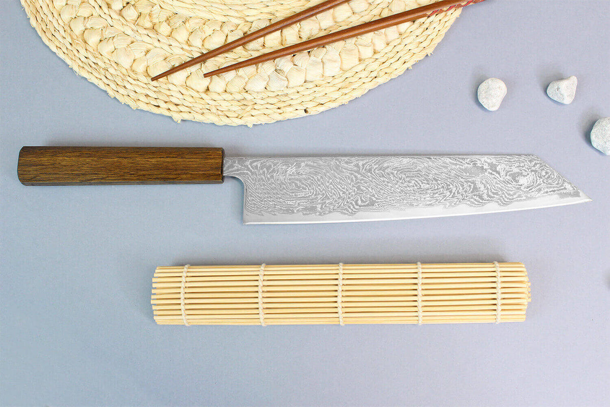 Handcrafted Japanese Kiritsuke Knife 24cm Unagi AUS10