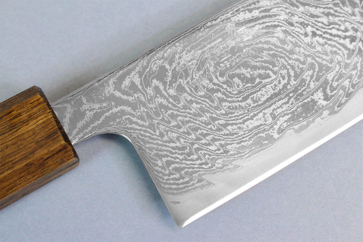 Handcrafted Japanese Kiritsuke Knife 24cm Unagi AUS10