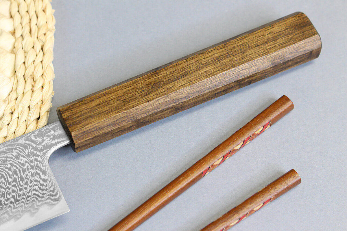 Handcrafted Japanese Kiritsuke Knife 24cm Unagi AUS10