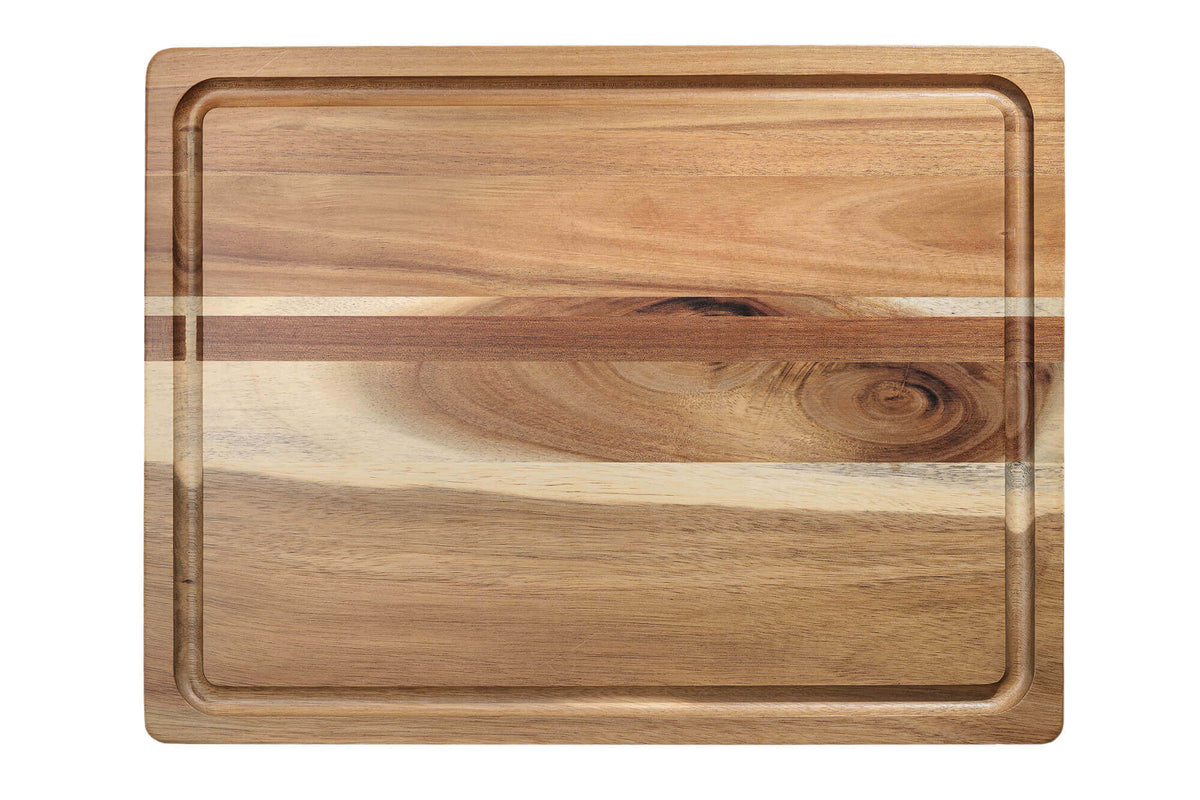 Planche à découper double face 41x31cm en acacia