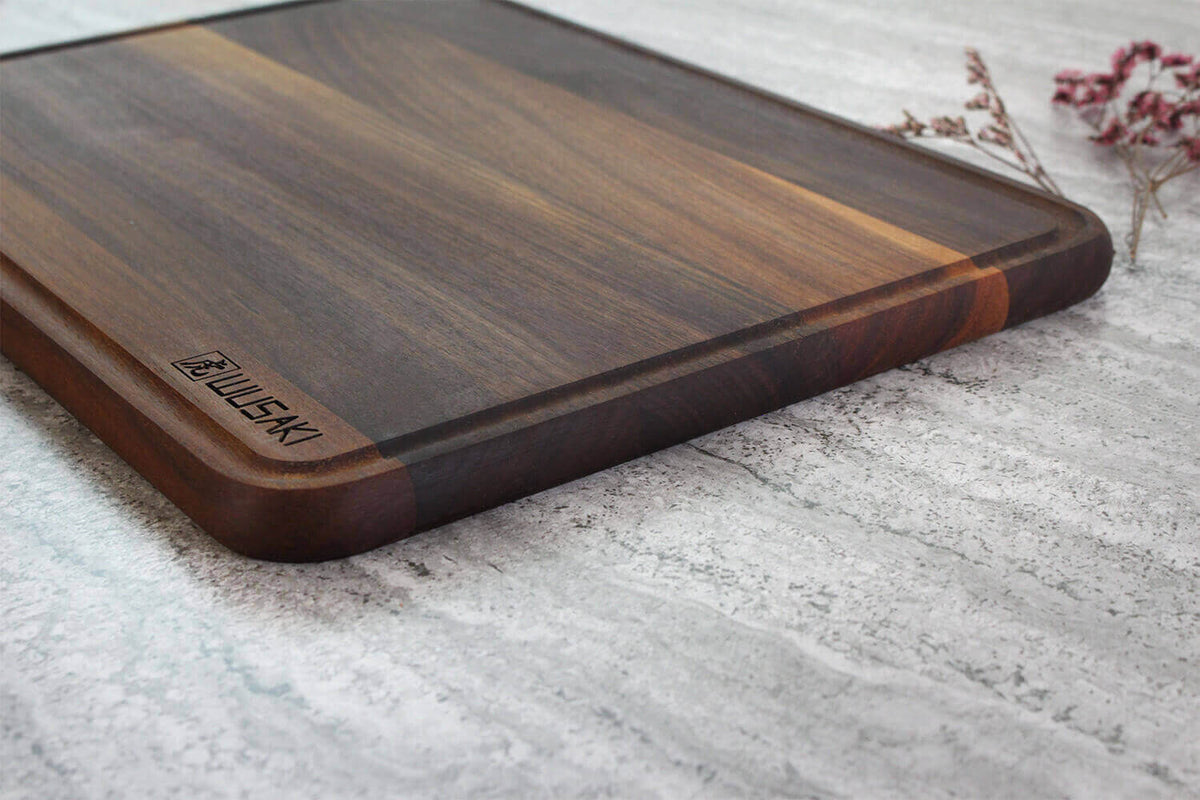 Double-Sided Cutting Board 40x30cm Walnut