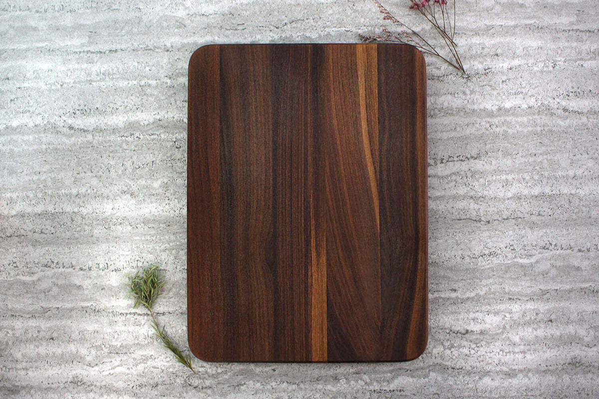 Double-Sided Cutting Board 40x30cm Walnut
