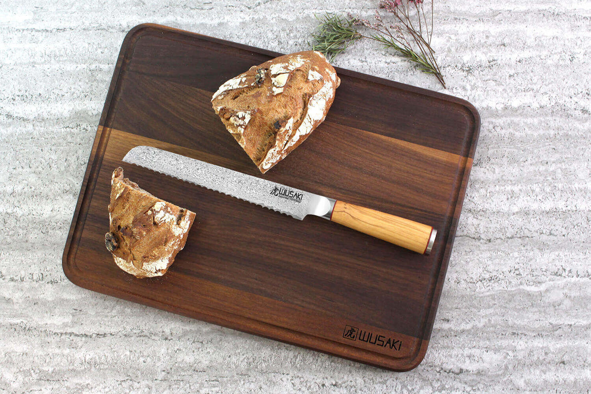 Double-Sided Cutting Board 40x30cm Walnut