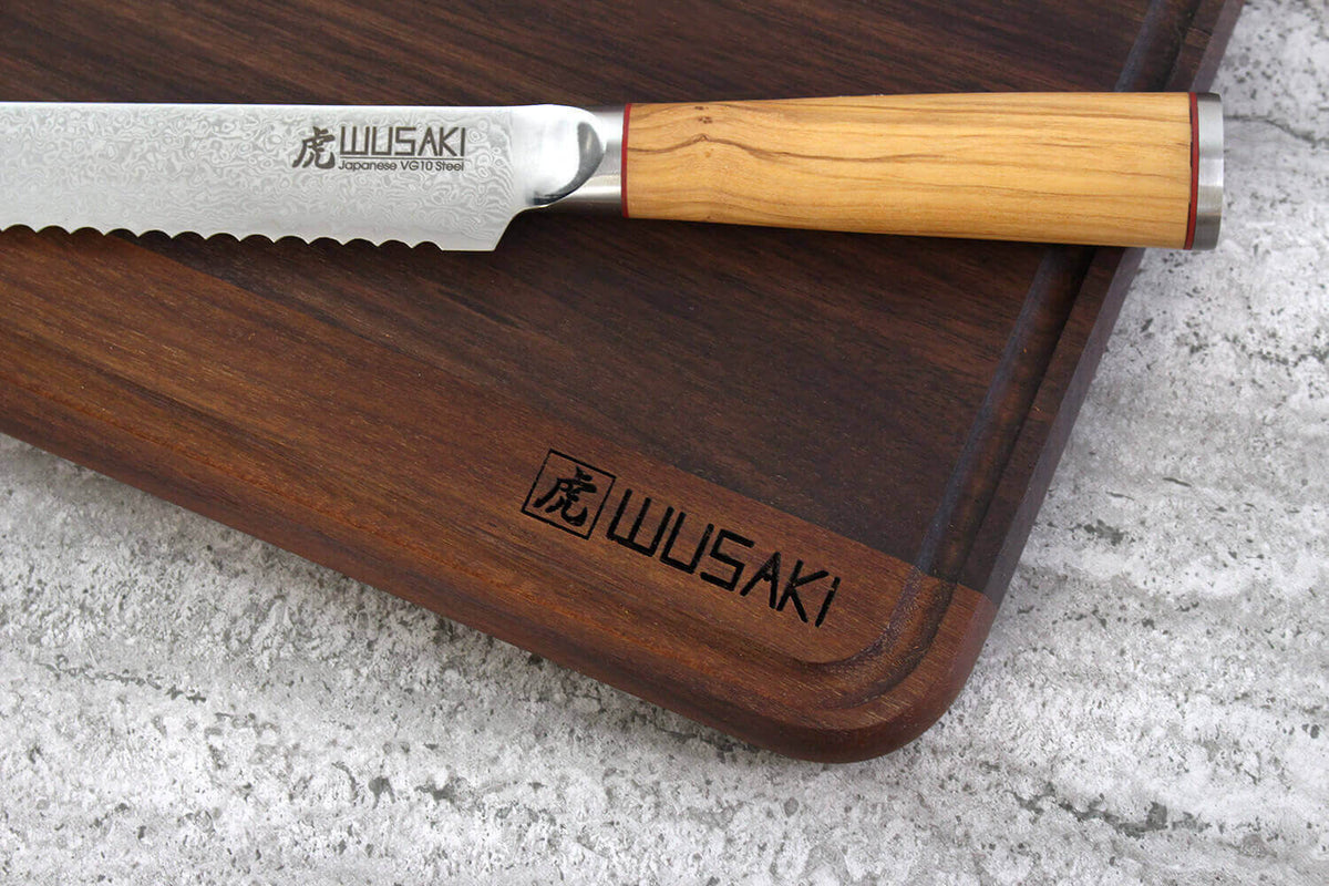 Double-Sided Cutting Board 40x30cm Walnut