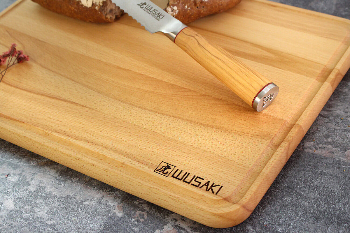 Double-Sided Cutting Board 40x30cm Beech