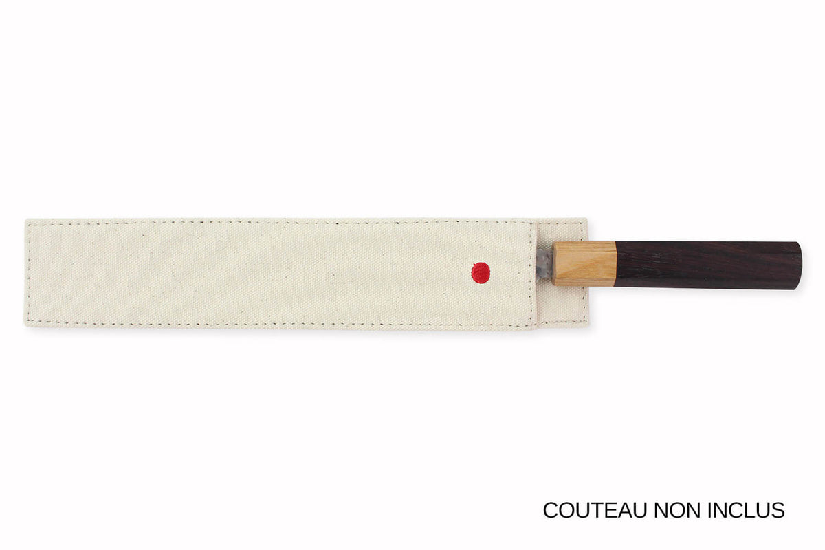 Étui universel en lin pour lame jusqu'à 25cm