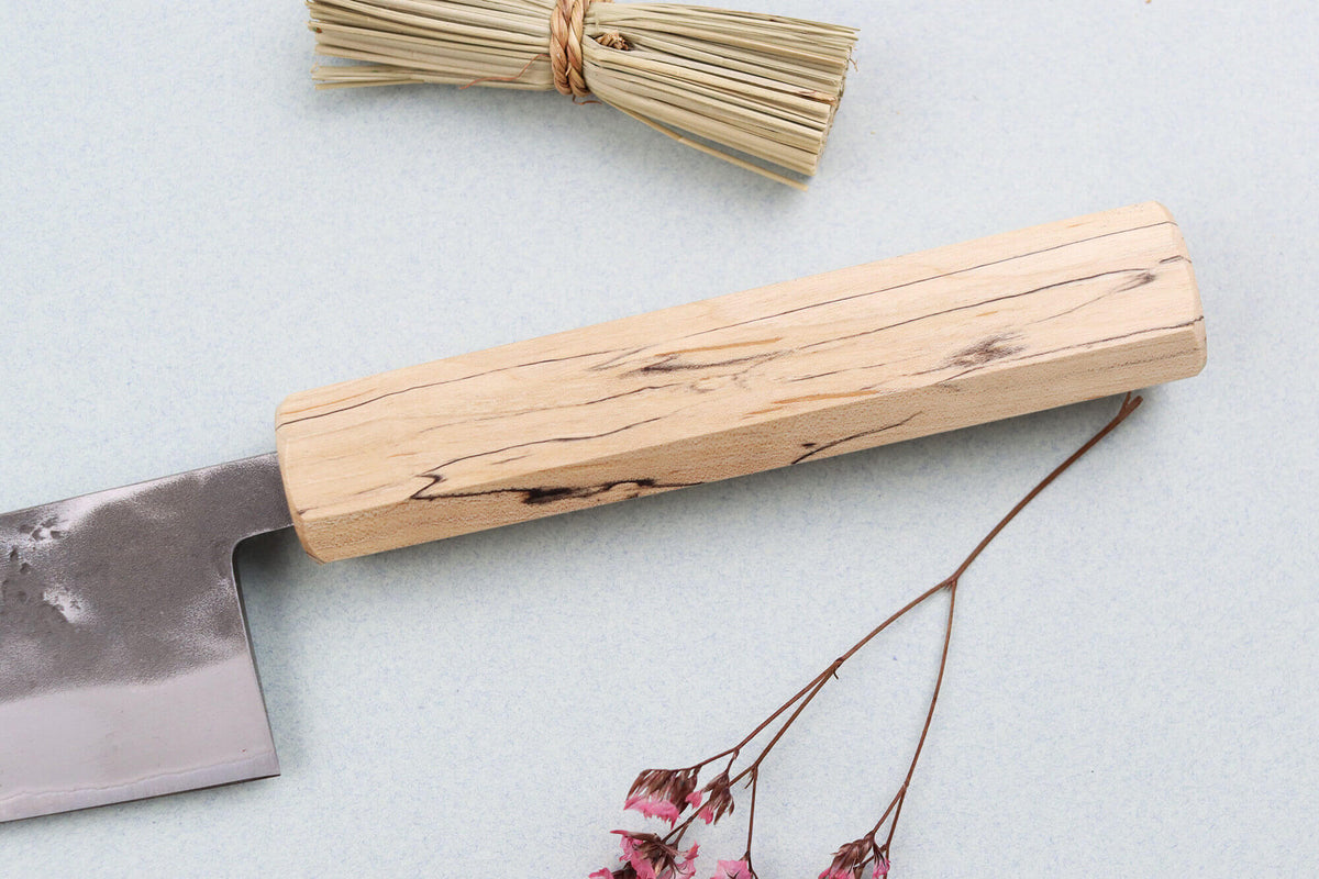 Handcrafted Japanese Chef's Knife 21cm Nakata Maple BS2
