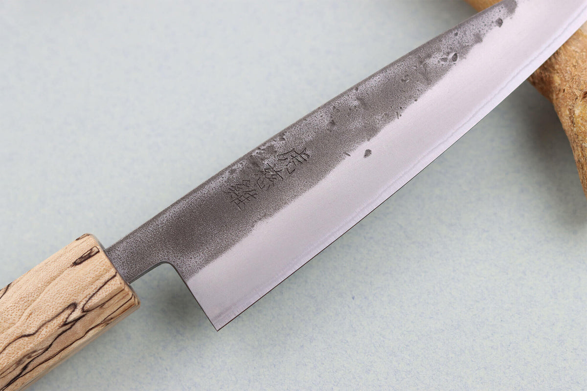 Handcrafted Japanese Utility Knife 13.5cm Nakata Maple BS2