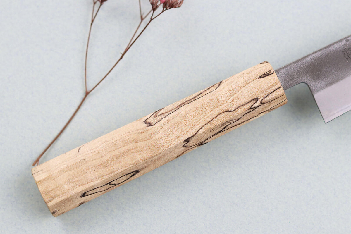 Handcrafted Japanese Utility Knife 13.5cm Nakata Maple BS2