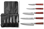 Mallette Wusaki Pakka X50 5 couteaux de cuisine